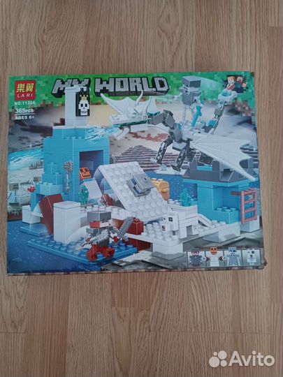 Конструктор аналог lego minekraft