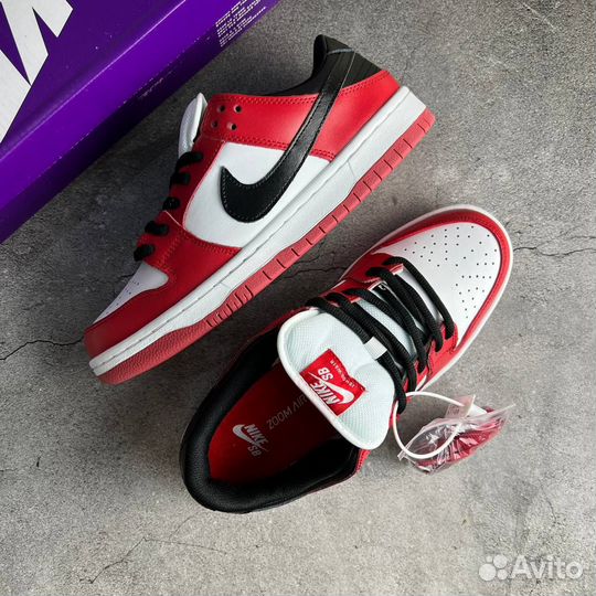 Кроссовки Nike SB Dunk Low J-Pack Chicago (36-45)