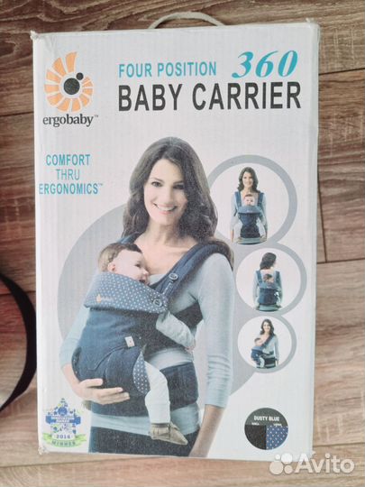 Эргорюкзак ergobaby 360