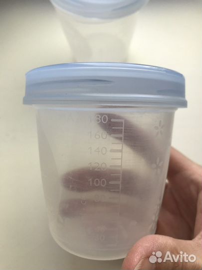 Соска calma Medela с бутылочкой + баночки Avent