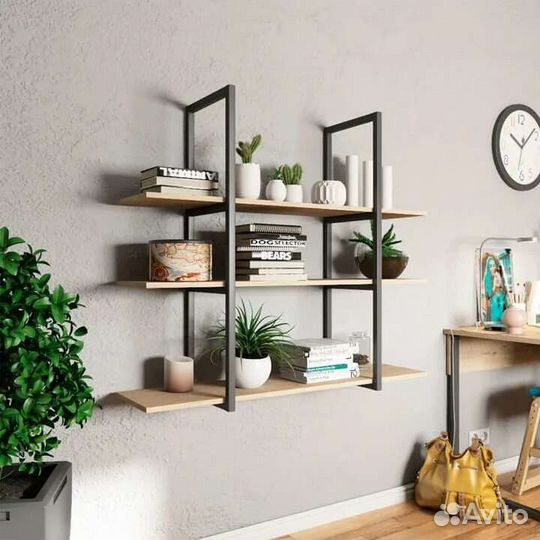 Настенные полки loft