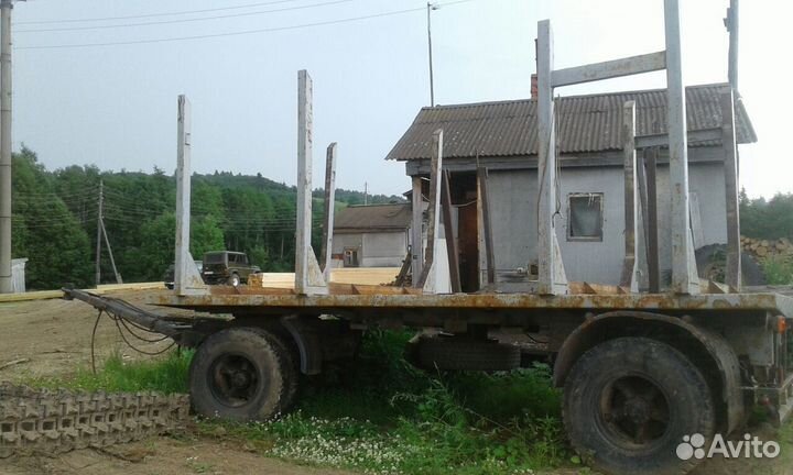 Прицеп лесовоз (сортиментовоз) Нефаз 8332-10, 2006
