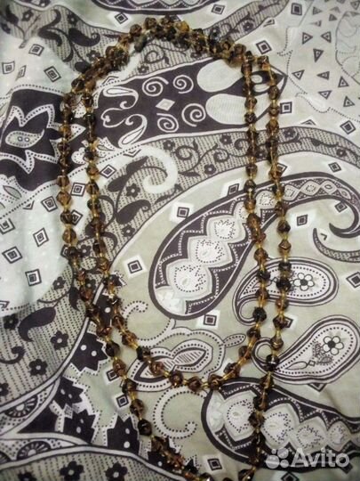 Янтарные бусы СССР