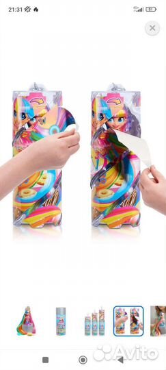 Кукла hairdorables длинные волосы