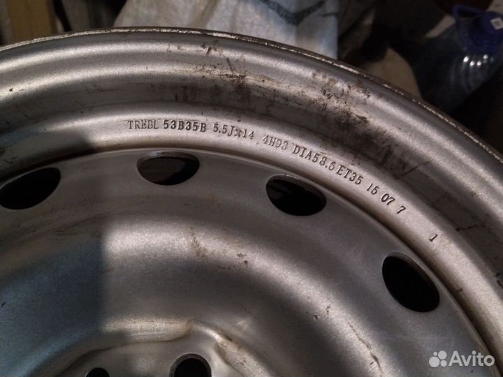 Штампы диски r14 на ваз бу