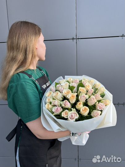 Букет из Роз 35 штук