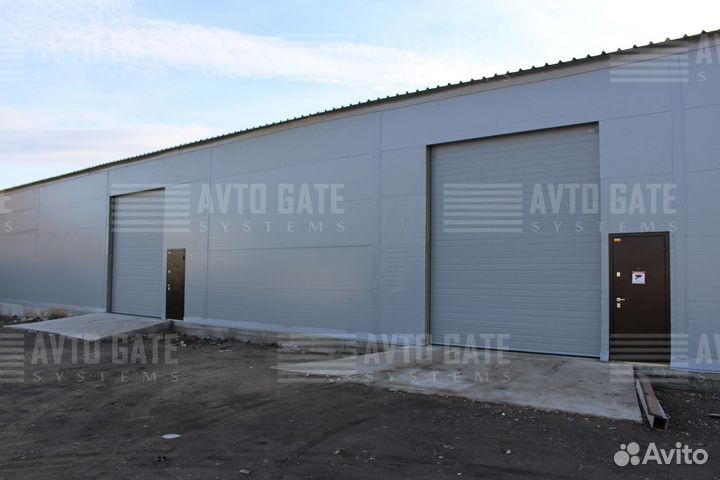 Секционные ворота гаражные