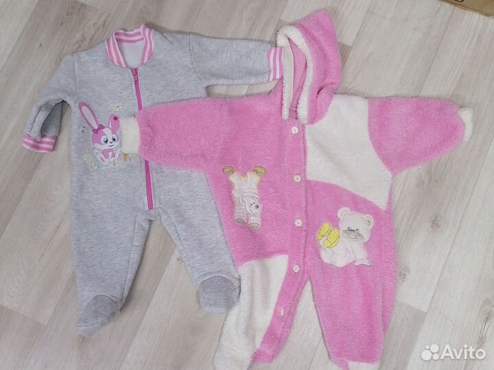 Одежда пакетом на девочку (62-68)