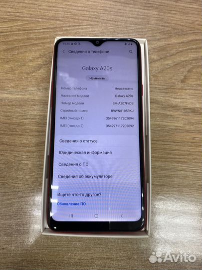 Samsung Galaxy A20s, 3/32 ГБ