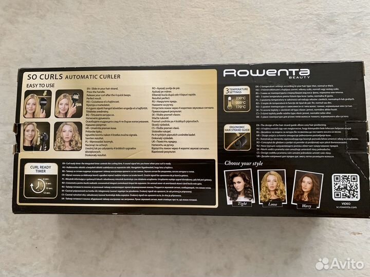 Плойка Rowenta