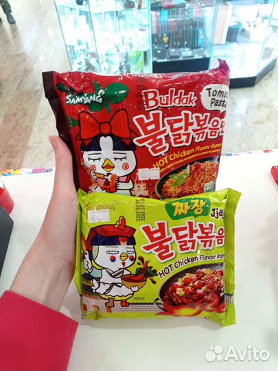 Лапша острый рамен Buldak Корея