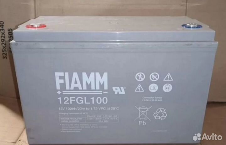 Аккумулятор fiamm 12 FGL 100 12 FGL 100