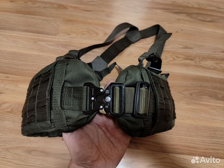 Боевой тактический пояс с баллистикой
