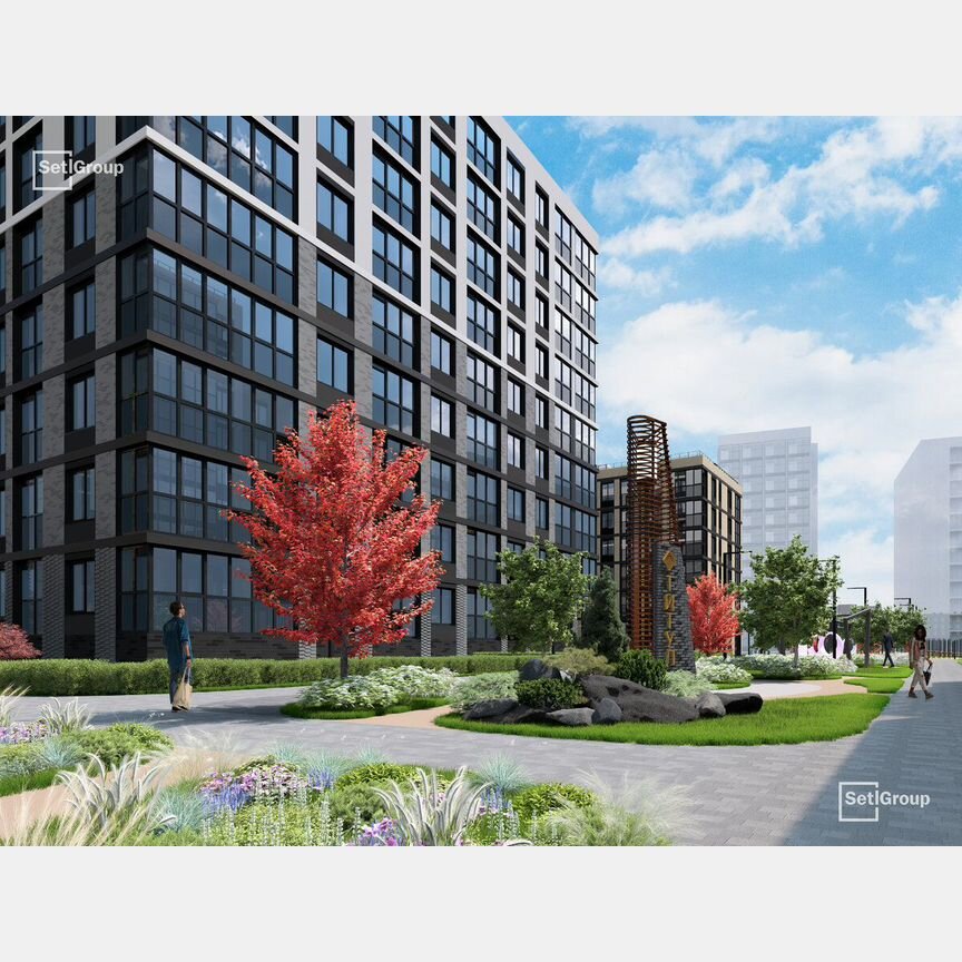 1-к. квартира, 41,7 м², 1/11 эт.