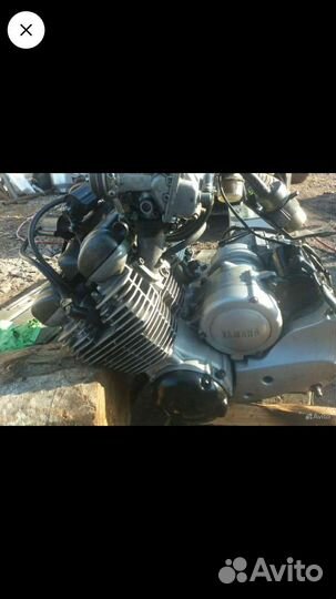 Yamaha diversion XJ600 двигатель