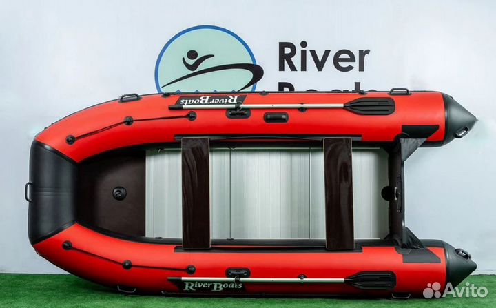 Лодка пвх RiverBoats RB 370 (Киль + алюминиевый