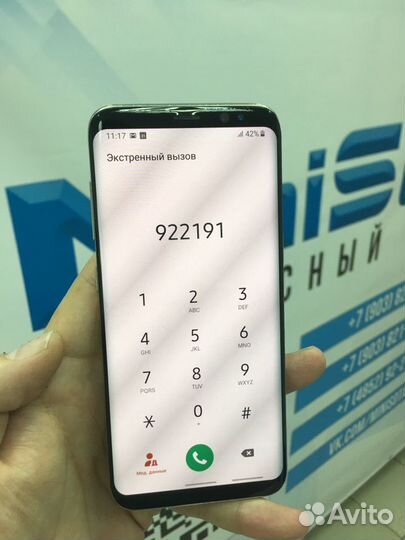 Замена стекла отдельно от дисплея Samsung s8