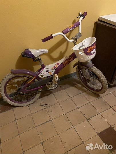 Детский велосипед Stark Tanuki Girl, колеса 16