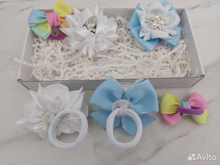Набор резинок для волос, банты