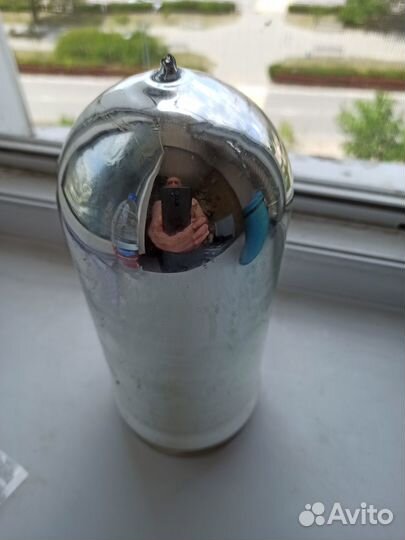 Зеркальная колба от термоса на 1 литр