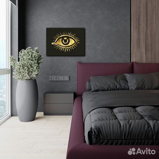 Символ, знак, логотип Третий глаз / картина 70х50