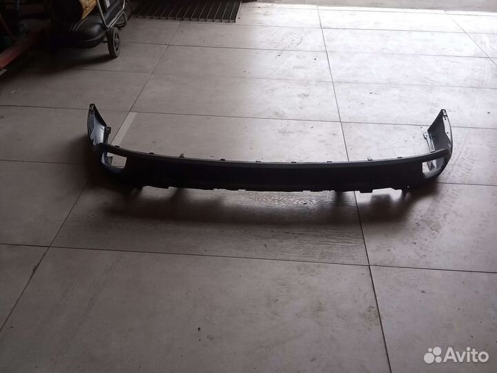 Юбка заднего бампера Toyota Highlander 3