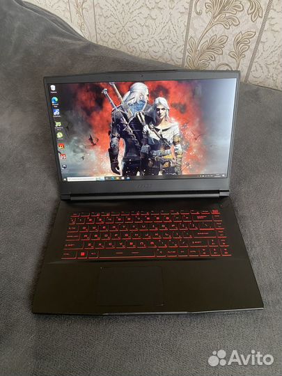 Игровой ноутбук MSI GF63(IPS/i5/8Gb/3050)
