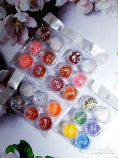 Набор для дизайна ногтей 6в1