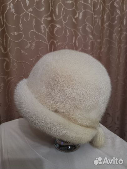 Шапка норковая женская