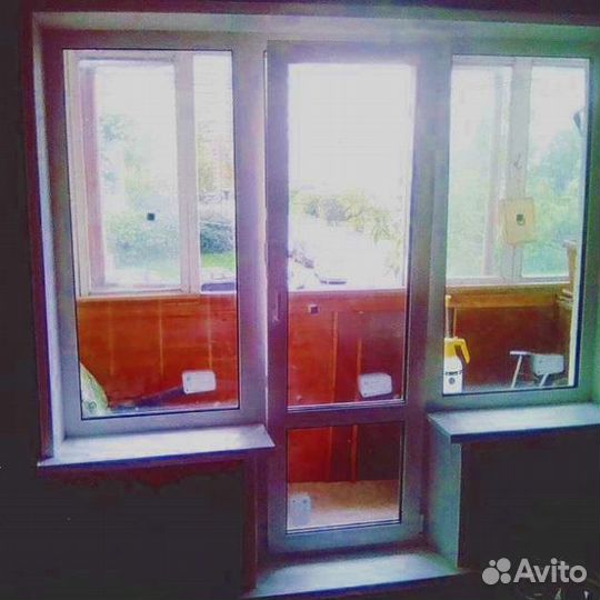 Пластиковые окна. остекление домов