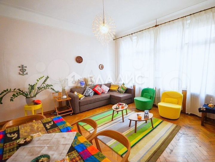 4-к. квартира, 120 м², 5/10 эт.