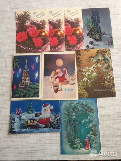 Открытки СССР чистые