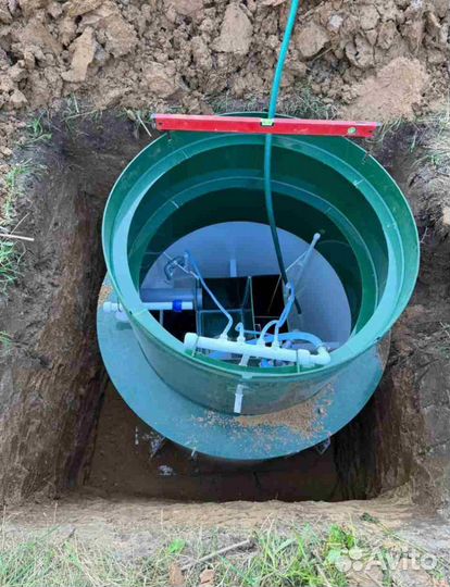 Установка септика / Септик под ключ с гарантией