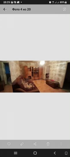 3-к. квартира, 45 м², 3/5 эт.