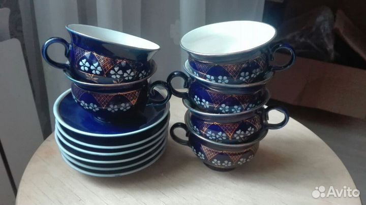 Чайный /кофейный сервиз 3 сорт (2 шт) СССР