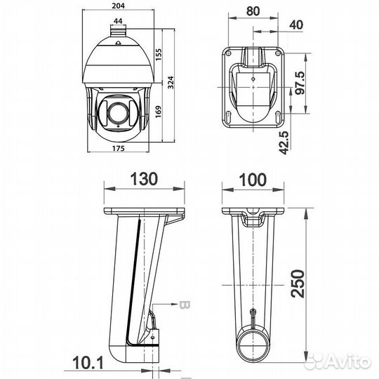 Amatek AC-I5015PTZ20PH(4.7-94мм, 20x опт)(7000673)
