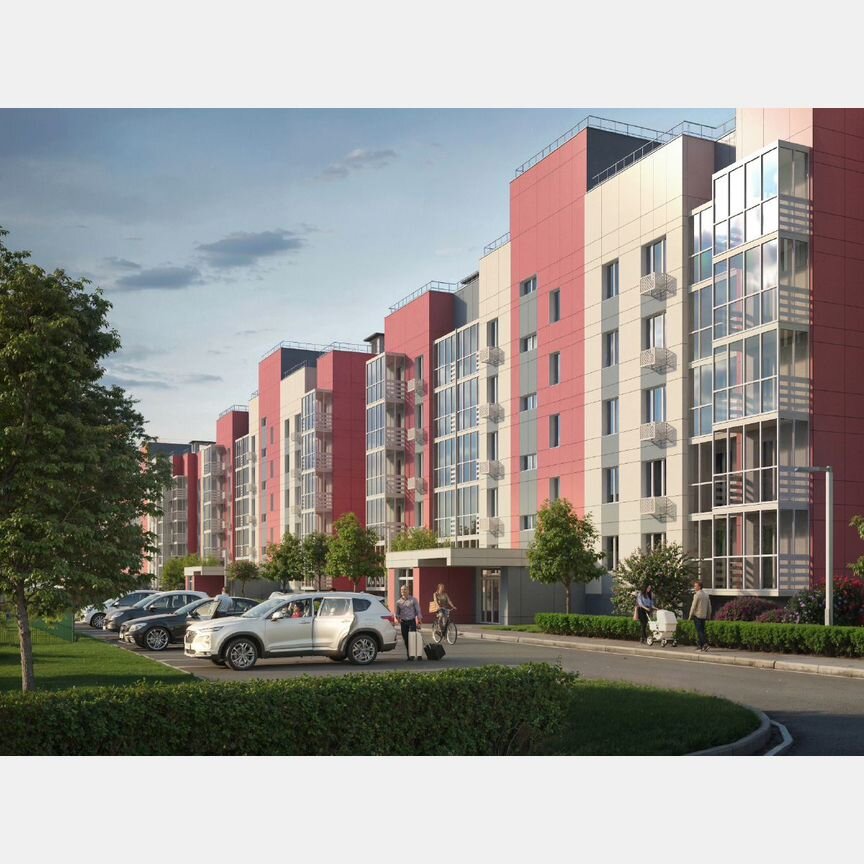 3-к. квартира, 65,4 м², 5/5 эт.