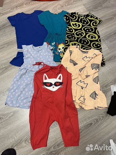 Вещи пакетом на девочку 110