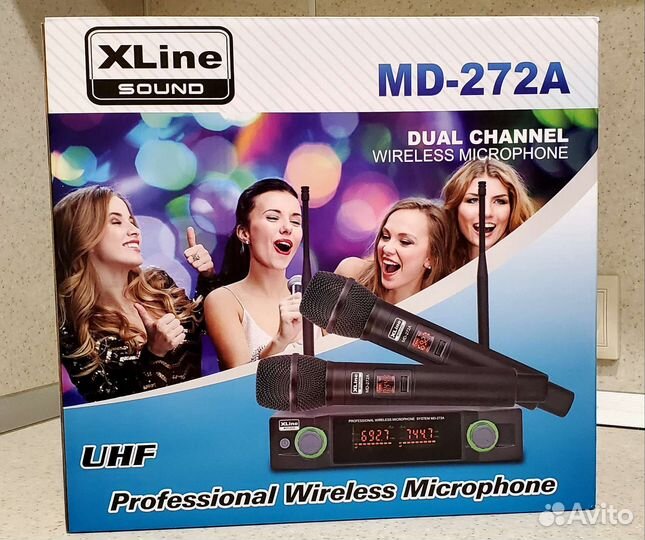 XLine MD-272A Радиосистема c двумя микрофонами