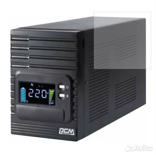 Ибп PowerCom SMART King Pro+SPT-2000-II LCD 1600W