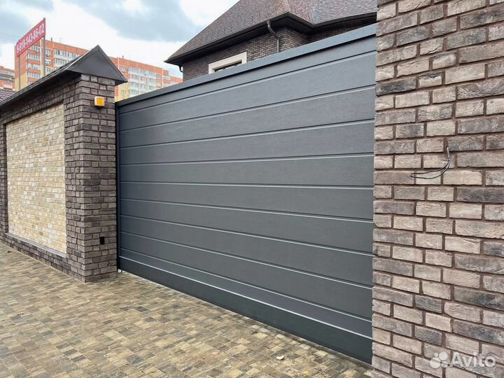 Гаражные ворота / эстетика и функциональность