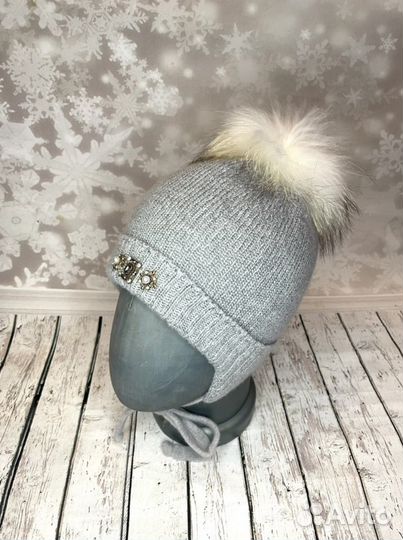 Шапка шерстяная Mothercare новая 52-54