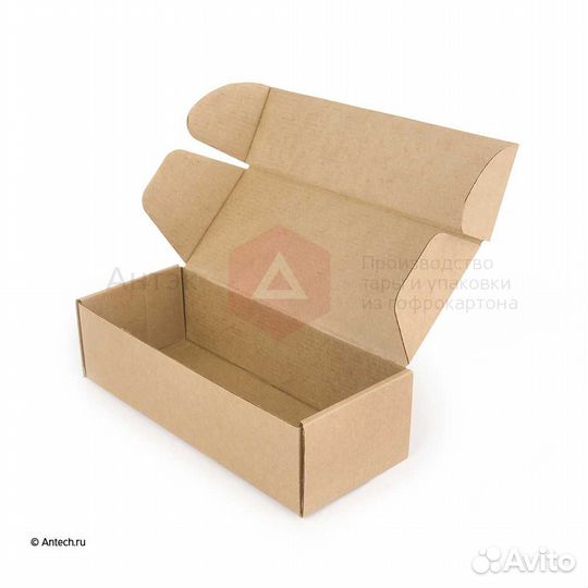 Самосборная коробка 215*88*60 мгк Т24E бурый