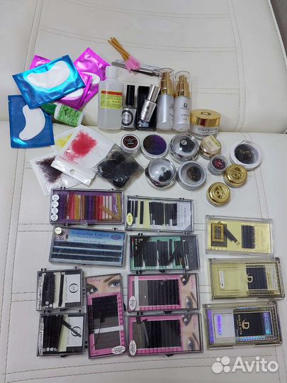 Набор для наращивания ресниц 40 позиций