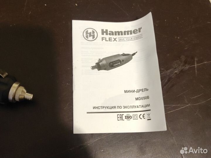 Мини-дрель Hammer Flex 12 В, 1-3.2 мм, 15000 об/ми