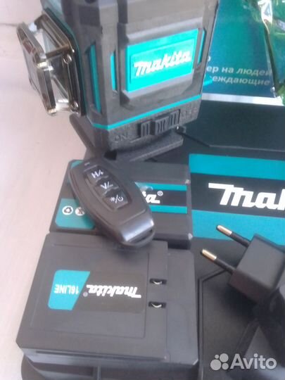 Лазерный уровень Makita 4D нивелир 16 линий