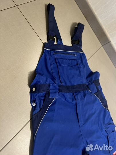 Рабочий мужской полукомбинезон Planam