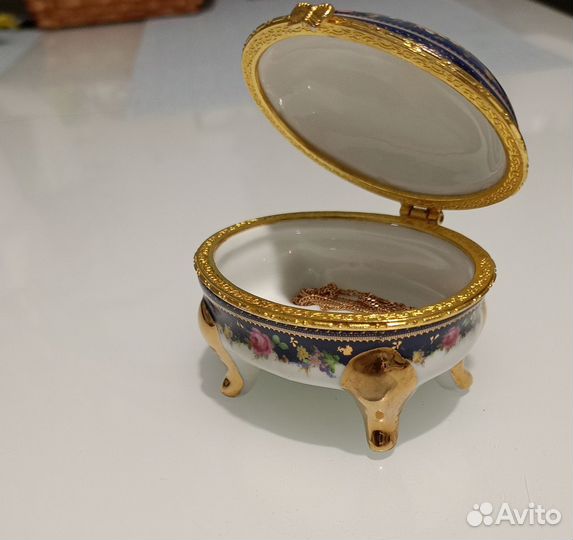 Шкатулка фарфоровая бренда Elan Gallery