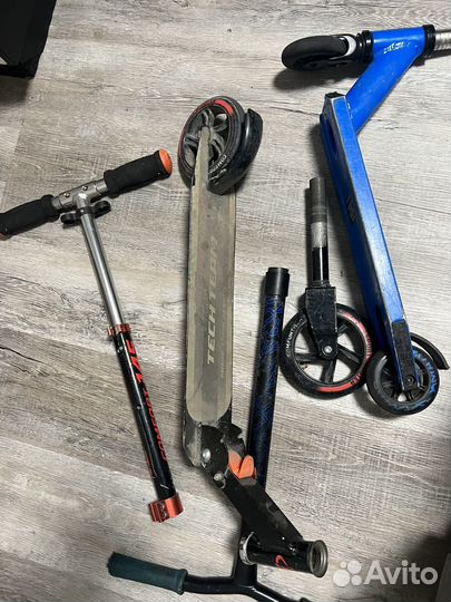 Самокат детский двухколесный бу