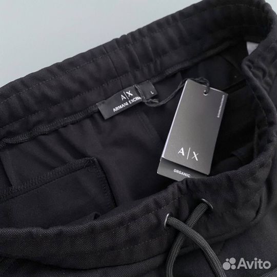 Спортивные штаны armani exchange черные